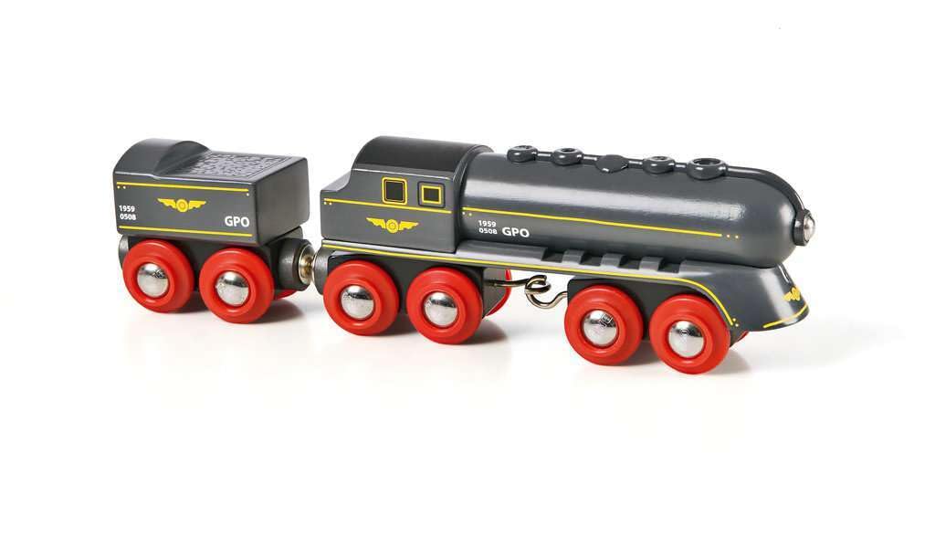 BRIO World Speedy Bullet Engine Train Toy For Kids Age 3 Years Up - Railway Accessories and Add Ons