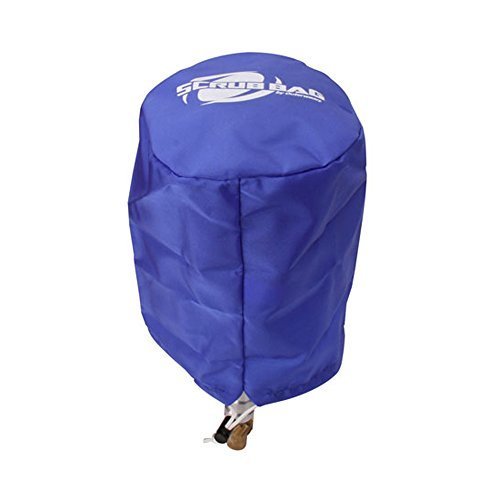 NEW OUTERWEARS SCRUB BAG FOR DISTRIBUTORS AND MAGNETOS WITH A LARGE 5" DIAMETER CAP, INCLUDING HEI DISTRIBUTORS, BLUE, LATE MODELS MODIFIEDS STREET STOCKS, FOR USE DURING CLEANING & WASHING