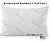 Essence of Bamboo Gel Fiber Pillow - Down Alternative, Hypoallergenic .9 Micro Denier Filled Pillows with Bamboo Derived Rayon/Poly Cover (Queen Size, Extra Soft) Crafted in The USA