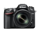 Nikon D7200 24.2 MP Digital SLR Camera (Black) with AF-S 18-105mm VR Kit Lens and Card, Camera Bag