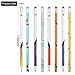 Totem World Poke Ball Theme Pencils and Mini Erasers - 12 Pack of Colorful Number 2 Pencils and 300 Mini Erasers for Kids Prizes
