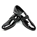 New Men's Black Patent Leather Tuxedo Slip on Dress Shoes by Azar