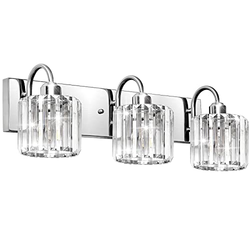 3-light Brushed Nickel Vanity Light Fixtures