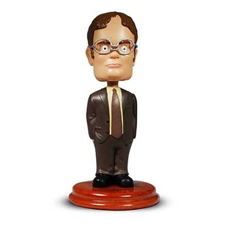 Amazon Com The Office Dwight Schrute Bobblehead Toys Games - image unavailable