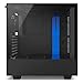 NZXT H500 ATX Computer Case, CA-H500B-BL, Black/Blue