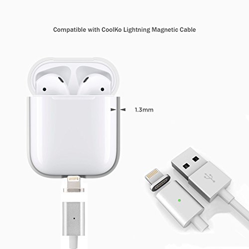 [2 Packs] Strongest Magnet2.4A CoolKo Magnetic Braided USB Charging Cable for All iPhone X, 8, 7, 6, 5, iPad, iPod, Mirco USB Android Smart Phones and Tablets - Thumbnail 7