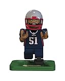 NFL GEN3 New England Patriots Jerod Mayo Limited Edition Minifigures, Blue, Small