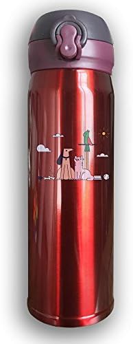 Cat Dog And Parrot Vacuum Insulated Stainless Steel Portable Travel Sports Cup 500 ML