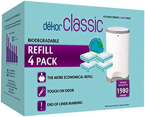 biodegradable diaper pail bags