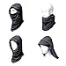 Children's Kids Balaclava Outdoor Hats Winter Warm Face Cover Cap (Black)