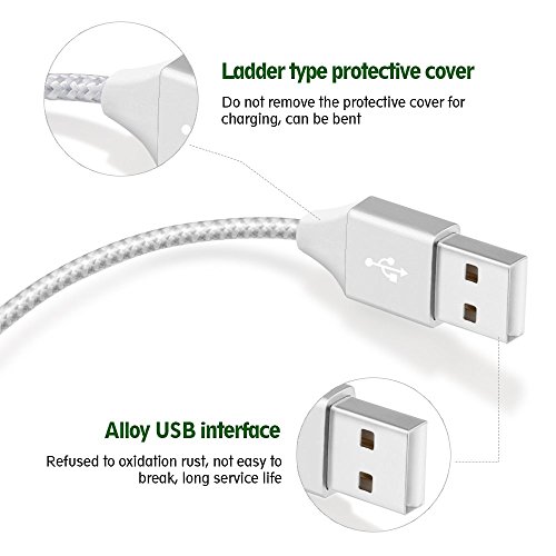 image for Aitaton MFi Certified iPhone Charger Lightning Cable 4 Pack[3/6/6/10FT