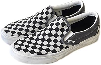 Amazon バンズ チェック スリッポン Vans Gzm チェッカーフラッグ 柄 ビンテージ スニーカー シューズ 靴 メンズ レディース 正規取扱品 Vans バンズ スニーカー