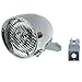 Coromose Retro Bicycle Bike Accessory Front Light Bracket Vintage 3LED Headlight (Silver)