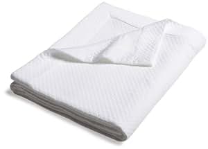 Amazon.com: Pinzon Diamond Matelasse Coverlet, Twin, White