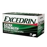 Excedrin Extra Strength Pain Relief Caplets 300 count For Headache Relief