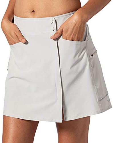 athletic khaki skort