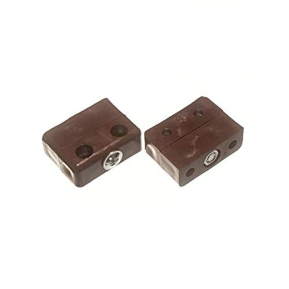 Merriway BH06491 (100 Pcs) Knockdown Fitting Brown - Pack of 100 Pieces