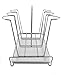 Bottle Drainer Drying Rack For 6 Large Water Bottles White Drip Tray Mason Jars Cutting Boards Plastic Bags Fits Most Beer Bottles Glass Water Bottles Wine Plastic Stainless Steel Bottles Kitchen