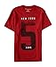 Aeropostale Men's New York 5 Graphic T Shirt M Crimson Tide
