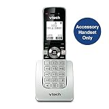 VTech UP407 ErisBusinessSystem Accessory Cordless Handset, Silver/Black | Requires a Main Console (UP416) or Extension Deskset (UP406) to Operate