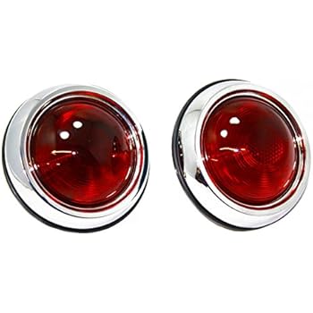 Amazon.com: Universal Hot Rod Tail Lights & Brackets 1 Pair: Automotive