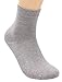 MSG Men’s 5 Pack Pure Color Comfort Thick Bamboo Fiber Crew Socks #ZR2 (Mixed01)