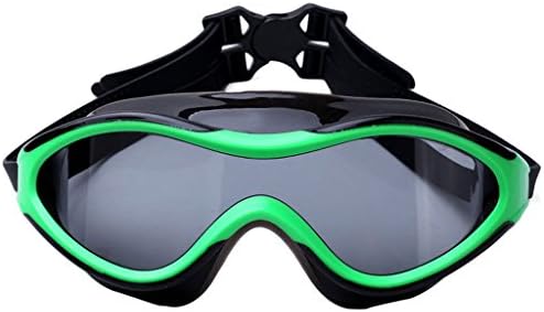LongSail Fashion Design Anti-Fog Swim Goggles/Diving Eyeglasses with Scratch Resistance PC Lenses for Adults and Youth Green