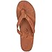 Rainbow Sandals Women's Single Layer Premier Leather Narrow Strap, Tan/Brown, Ladies Medium / 6.5-7.5 B(M) US