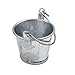 EatingBiting Dollhouse Miniature 1:12 Scale Fairy Garden Furniture Retro Vintage Mop with Bucket Set 2pcs, Dollhouse Miniature Doll Furniture Accessories Gifts