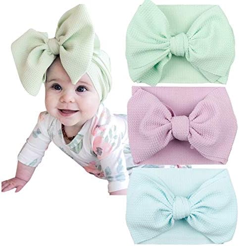 Baby Headbands Turban Knotted Girl's Hairbands for Newborn Baby Toddler Childrens