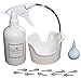 Ear Wax Remover Cleaning System Kit with Washer Bottle, Basin, 10 replacement flex tips, Syringe Irrigate Removal