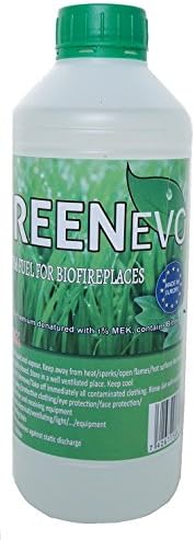 GreenEvo 1L BIO FUEL, BIO ETHANOL LIQUID FIRE