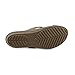 Crocs Womens Women's Sanrah Circle Dress Sandal,Espresso/Walnut,7 M US