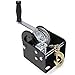 XtremepowerUS Heavy Duty Worm Gear Hand Winch Crank Strap Gear Ratchet ATV Boat Trailer Marine (2000lbs) 1-Ton Capacity 40:1