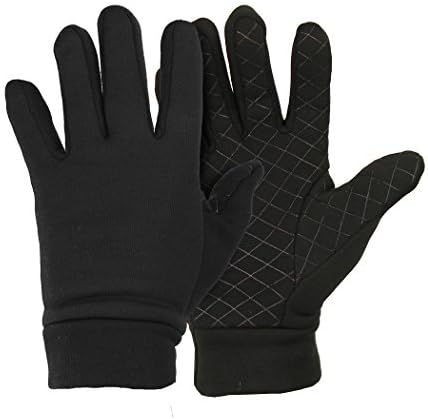 Thin Lightweight Black Winter Running/Cycling/Sports Gloves for Men and Women