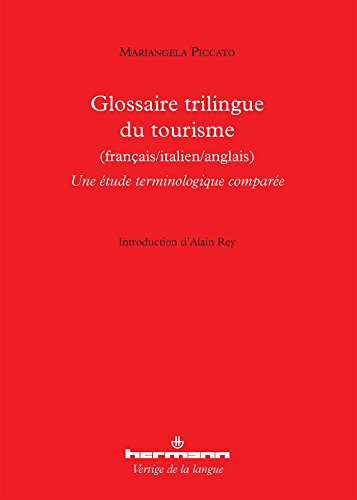 Glossaire trilingue du tourisme