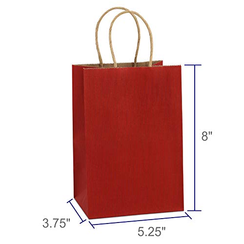 Small Red Paper Bags With Handles IUCN Water
