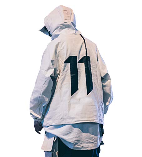 Niepce Inc Streetwear Windbreaker Japanese Harajuku Kanji Jacket Hoodie Pullover Eleven Techwear Coat