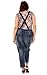 WallFlower Plus Size Denim Overalls