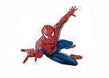 Home Decor Stick Giant Wall Decal 3D View Art Wallpaper Mural (Spider-Man)