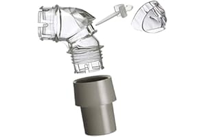 R & B R B Elbow Assembly with Anti-Asphyxia Valve Swivel Various Quattro Series