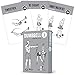 NewMe Fitness Dumbbell Workout Cards, Instructional Fitness Deck for Women & Men, Beginner Fitness Guide to Training Exercises at Home or Gym (Dumbbell, Vol 2)