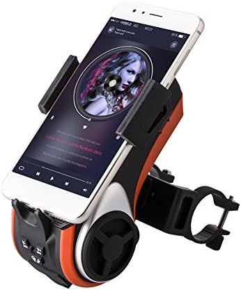 Multifuntional Bicycle Bluetooth Speaker Milool Dustproof waterproof IP66 Bluetooth V4.0 + Speaker+4400mAh Power Bank+Bike Light+Bicycle Bell+Phone Bracket+Hands Free Calling Support TF Card for Play Music