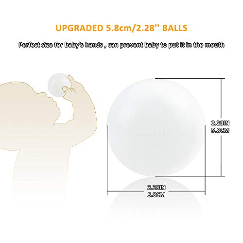 3 Lightaling+100pcs+White+Plastic+Phthalate