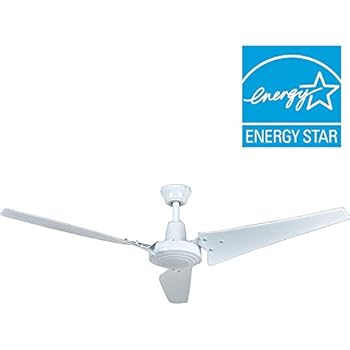 Hampton Bay Ceiling Fan 60 In White Industrial Fan With Energy