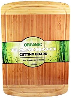 SHR Large Organic Bamboo Cutting Board