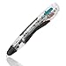NEXGADGET Transparent USB 3D Printing Pen One Button Operation for Doodling, Art & Craft Making, 3D Modeling and Education, Come with 1.75mm Filament Refills