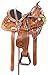 AceRugs Kids Quarter Horse Saddle Teal Pink Black Crystal Show Western Leather Barrel Racer Trail TACK Set Included (Black Inlay, 13″)thumb 2