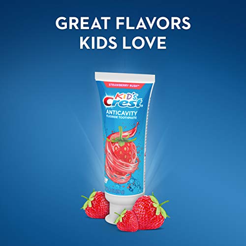 3 Crest+Protection+Fluoride+Toothpaste+Strawberry