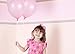 Treasures Gifted Light Pink Balloons - Pearlized Metallic, Blush Baby, Macaron, Pastel, 100 Soft Pearl Pink Nude 12 Inch Latex Balloons